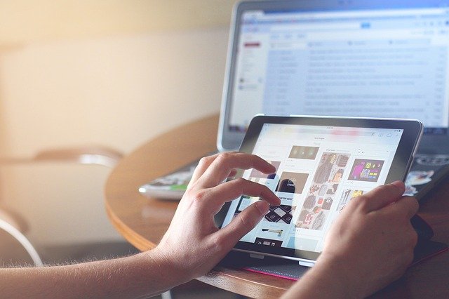 tablet a notebook